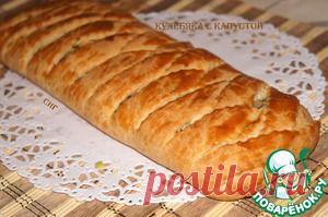 Кулебяка с капустой, беконом и яйцами - кулинарный рецепт