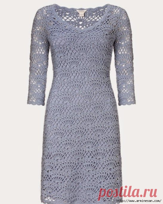 Ажурное платье