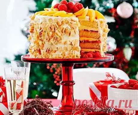 Рецепт пирога с персиками