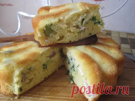 Бисквитный пирог с ...жареными грибами - Четыре вкуса - 12 июня - 43536284193 - Медиаплатформа МирТесен