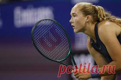 Россиянка Андреева разгромила американку и вышла во второй круг US Open