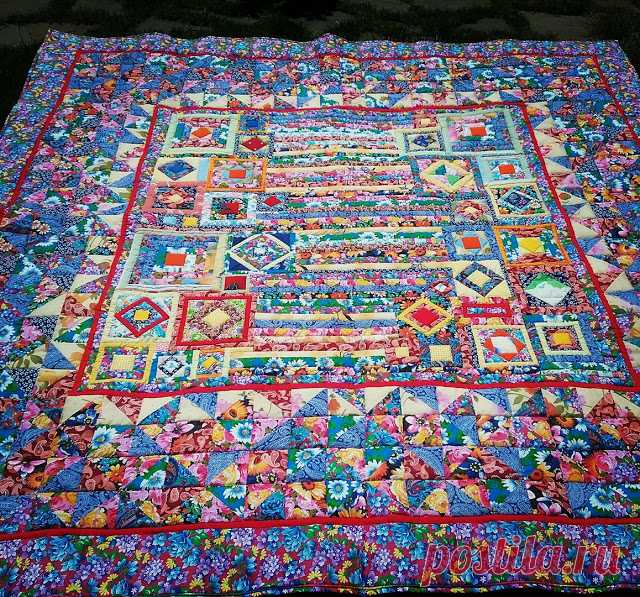 ELENAVA: Лоскутное одеяло -"Русская сказка".