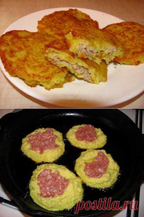 ДЕРУНЫ С МЯСОМ