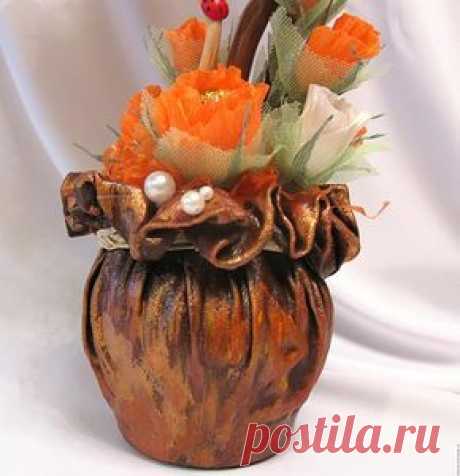 Горшок - Декупаж - Рукоделие и творчество - Каталог статей - Рукоделие-мое хобби