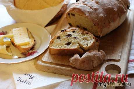 Батон с изюмом