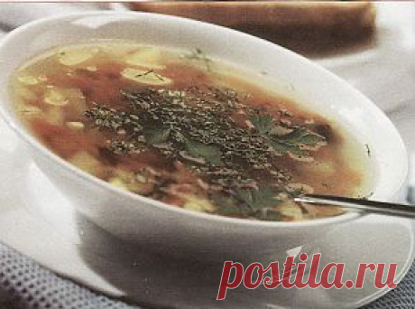 ЛЕГКИЙ КУРИНЫЙ СУП С ГРИБАМИ |