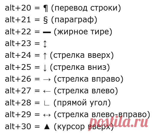 Многие предприниматели в интернете, постоянно сталкиваются с тем, что не хватает  символов  и знаков в стандартной клавиатуре, а смайлики ставить в деловой переписке не всегда уместно. Сохраните себе этот пост и используйте скрытые функции.