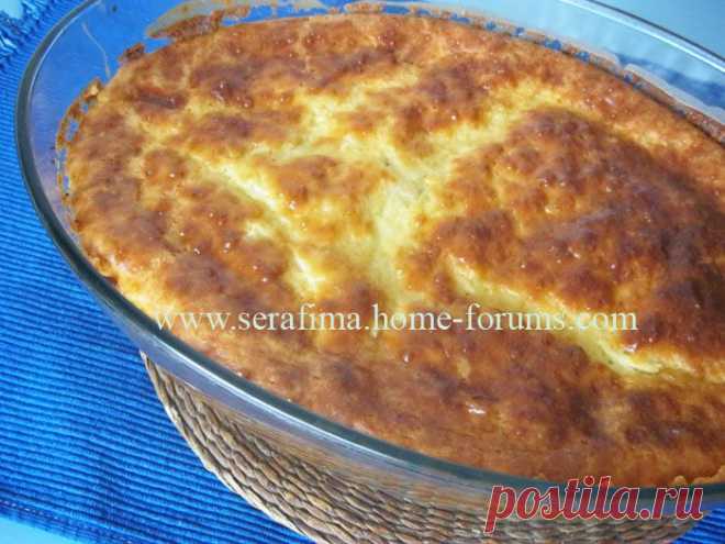 Капустная шарлотка.