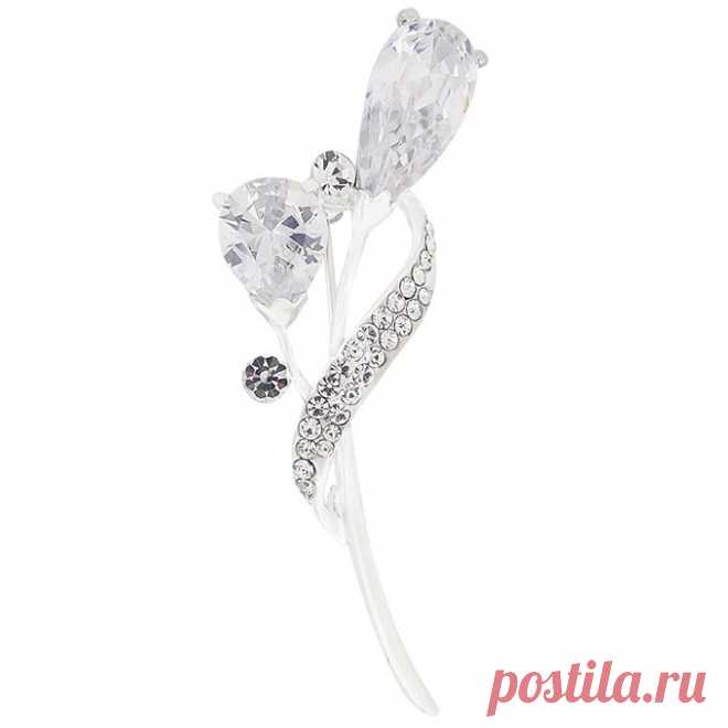 Брошь "Бутоны" Crystal Shik
Описание
Материал: металл под серебро, кристаллы Swarovski. Размер броши: 6 x 2 см. Изделие гипоаллергенно.