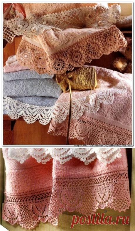 Кайма в пастельных тонах.