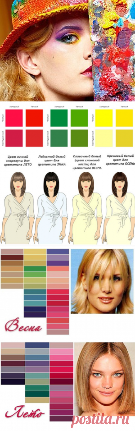 Основные цветотипы, или Каких оттенков стоит избегать - Ярмарка Мастеров - ручная работа, handmade