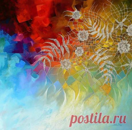 Красочный пэчворк Sandra Freitas