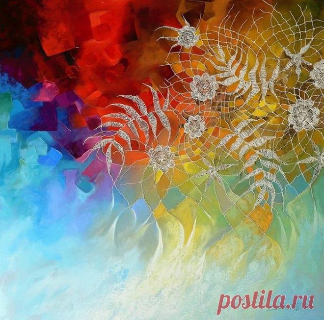 Красочный пэчворк Sandra Freitas