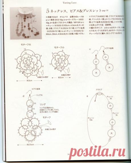 ВЯЗАНИЕ В ТЕХНИКЕ ФРИВОЛИТЕ... много...