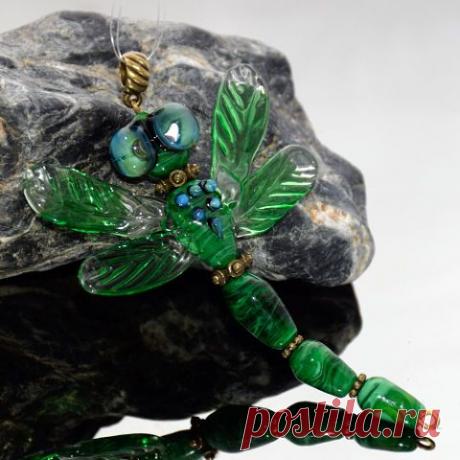 Украшения, выплавленные из стекла. Мастер Оксана Пужалова