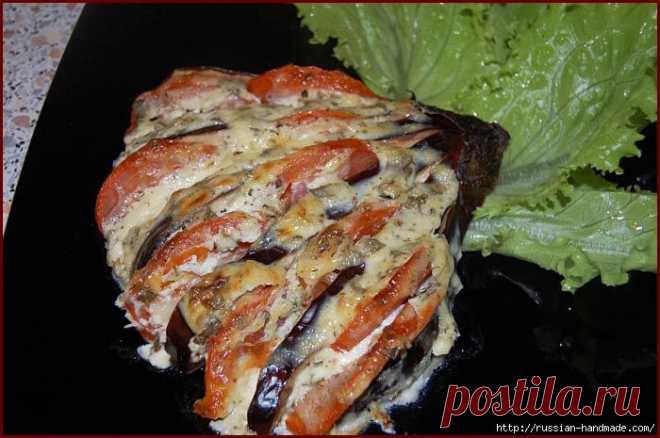 Красиво и очень вкусно ЗАПЕКАЕМ БАКЛАЖАНЫ.