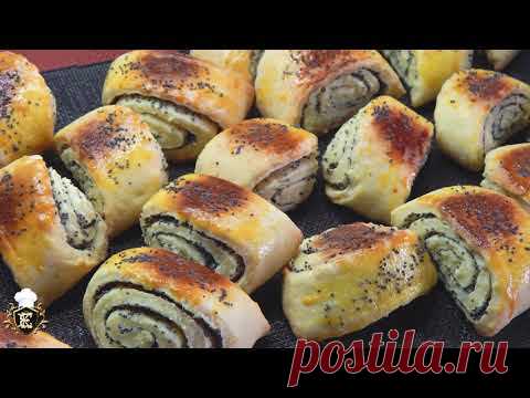 Когда есть творог сразу готовлю эту ВКУСНЯТИНУ!Быстрые творожные булочки с маком. - YouTube