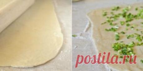 Пучок зеленого лука, мука и вода… Объедение!