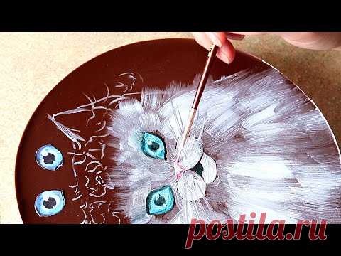 Как РИСОВАТЬ на торте 🎨 РИСУНОК по шоколаду 🖌 Роспись торта Птичье молоко 🖌 How to paint chocolate