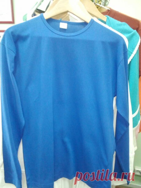 Футболка с длинным рукавом. Плотность 160 гр./м.кв.