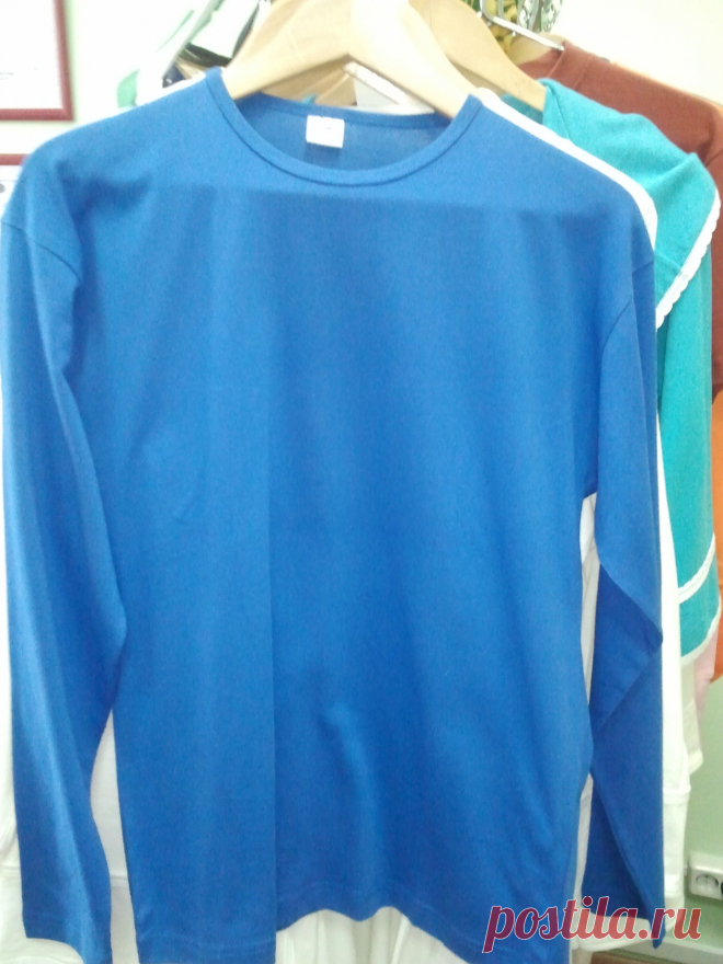 Футболка с длинным рукавом. Плотность 160 гр./м.кв.