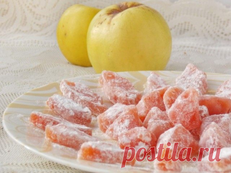Цукаты из айвы. Пошаговый рецепт с фото — Ботаничка.ru