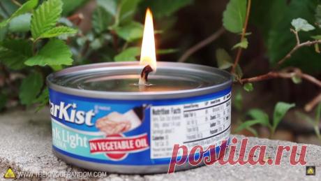 Как быстро сделать горелку из консервов своими руками — Популярная механика