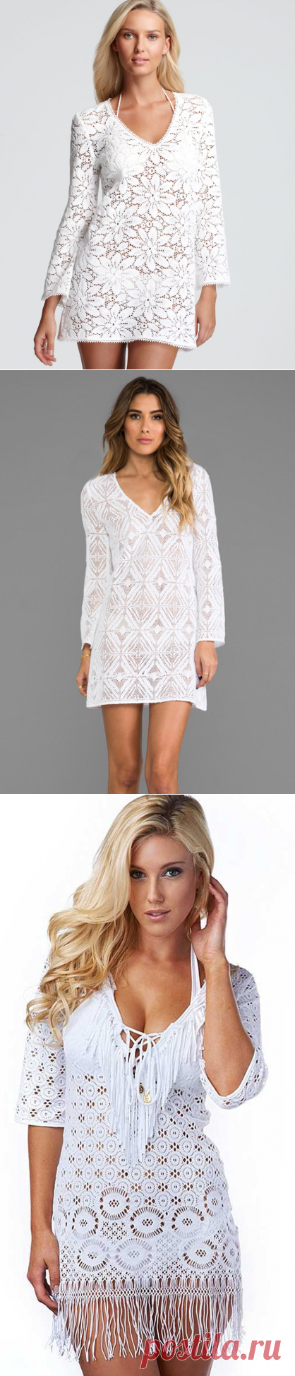 Ажурная туника крючком. Летняя туника крючком | Grand Offers - Fashion blog