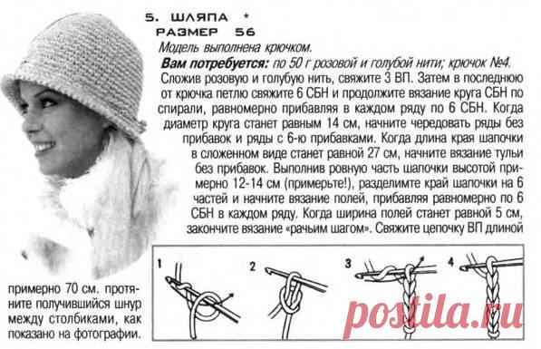 найти схему вязания шляпки саманта крючком: 10 тыс изображений найдено в Яндекс.Картинках