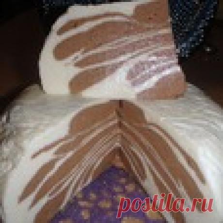 Желейная "Зебра" Кулинарный рецепт