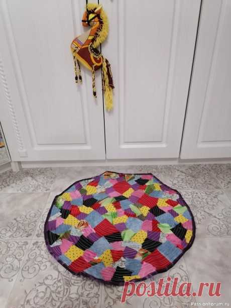 ЛЕНИВЫЙ БОРО ПО КРУГУ. ВИДЕО. | Пэчворк