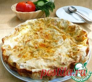 Пирог овощной в лаваше - кулинарный рецепт
