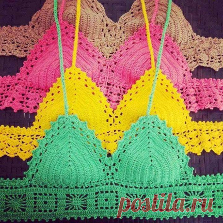 louca por linhas - crochet e patchwork: Trend Alert! Cropped