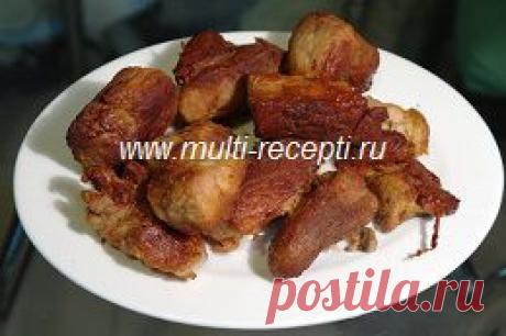 ВТОРЫЕ БЛЮДА В МУЛЬТИВАРКЕ