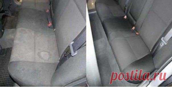 #новая_жизнь_старых_вещей@ya.woman 
Средство для чистки мебели и салона авто своими руками 

Отличное средство для чистки мебели и пятен в салоне автомобиля, а также очистки домашней мебели! Натуральная химия - делаем своими руками! 

Ингредиенты: 

1 чашка Жидкого мыла 
1 чашка уксуса 
1 чашка Боржоми(или Есентуков или Архыза.) 
Бутылка с распылителем 
Щетка 

Очистить поверхность кресел от мусора и грязи: 

Ингредиенты немного перемешать в бутылке. 
Распылить состав на з...