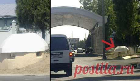 На въезде в Ташкент установили пулеметные ДОТы - Новости - Общество - Голос России