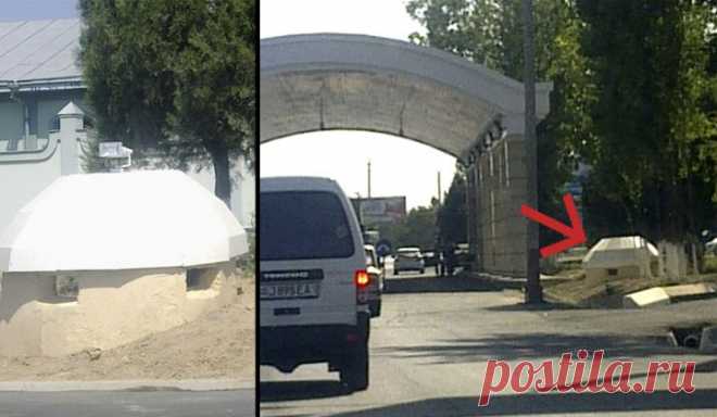 На въезде в Ташкент установили пулеметные ДОТы - Новости - Общество - Голос России