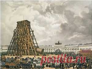 Александровская колонна - памятник в честь победы над Наполеоном. Об ее истории сегодня этот пост.