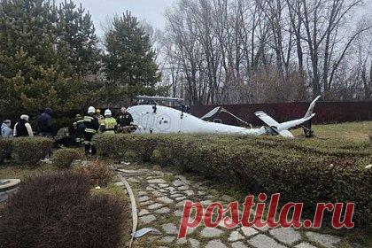 Стало известно состояние пострадавшего при падении вертолета в российском городе