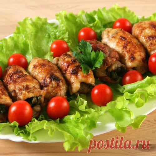 Рулетики из курицы