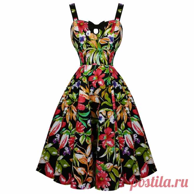 Hearts and Roses London Lush Lily 1950s Dress | Dresses | Starlet Vintage