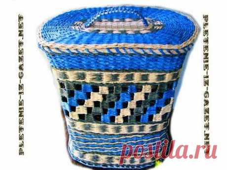 ▬► Как сплести узор &quot;Шахматка&quot; - YouTube