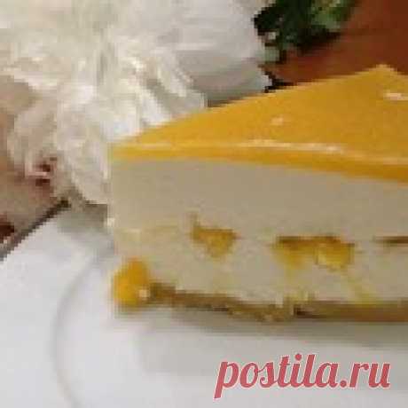 Легкий холодный чизкейк Кулинарный рецепт