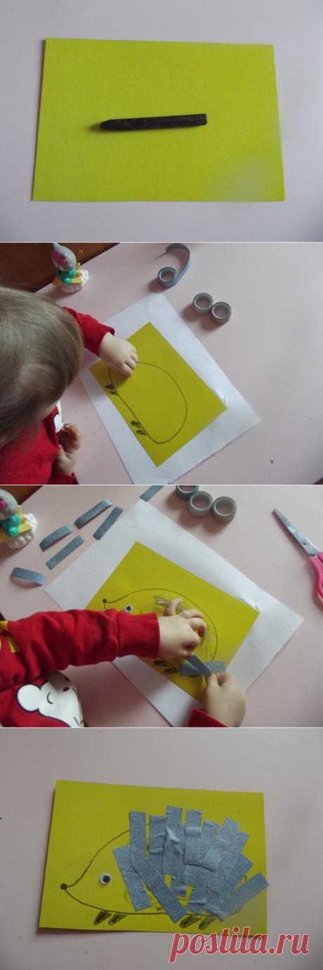 Ежик . - Поделки с детьми | Деткиподелки