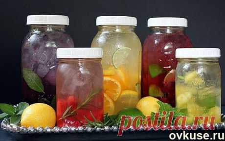 Жаркое лето : как приготовить вкусную и полезную воду? - Простые рецепты Овкусе.ру