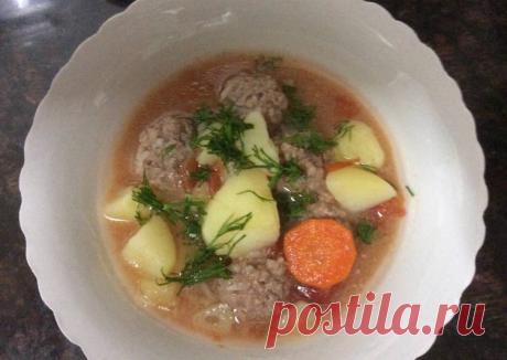 (5) Густой испанский суп(Альбондигас) - пошаговый рецепт с фото. Автор рецепта Елена 🏃♂️ . - Cookpad
