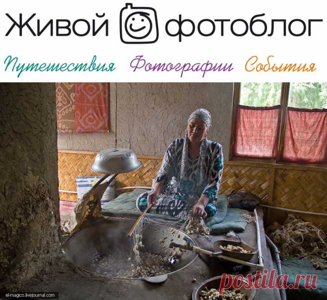 Как делают узбекский шёлк и ковры? Базары Ферганcкой области и Андижан | Живой фотоблог :-)