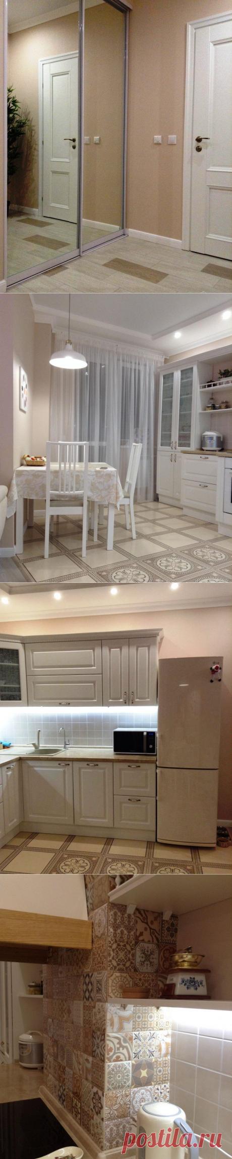 Ремонт кухни и коридора