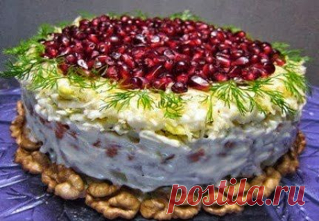 Тайны хорошей кухни.Рецепты: гранат