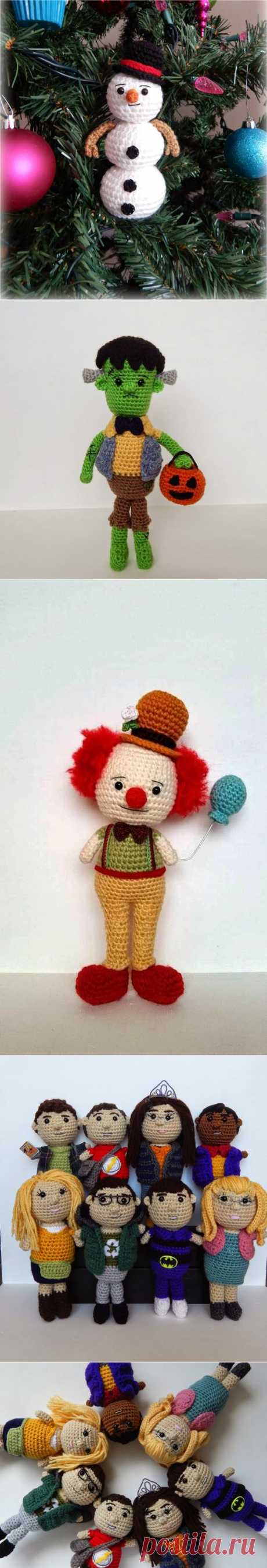 A[mi]dorable Crochet - игрушки с описанием, но без перевода...
